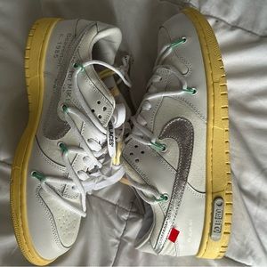 NIKE DUNK LOW OFF WHITE LOT 1 SIZE 11 *NO BOX*